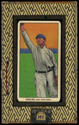 Picture, Helmar Brewing, T206-Helmar Card # 397, Willie KEELER (HOF), Reaching, New York Highlanders